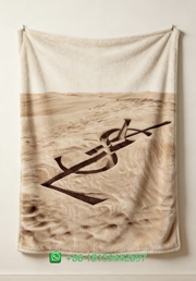 Yves Saint Laurent Throw Blankets